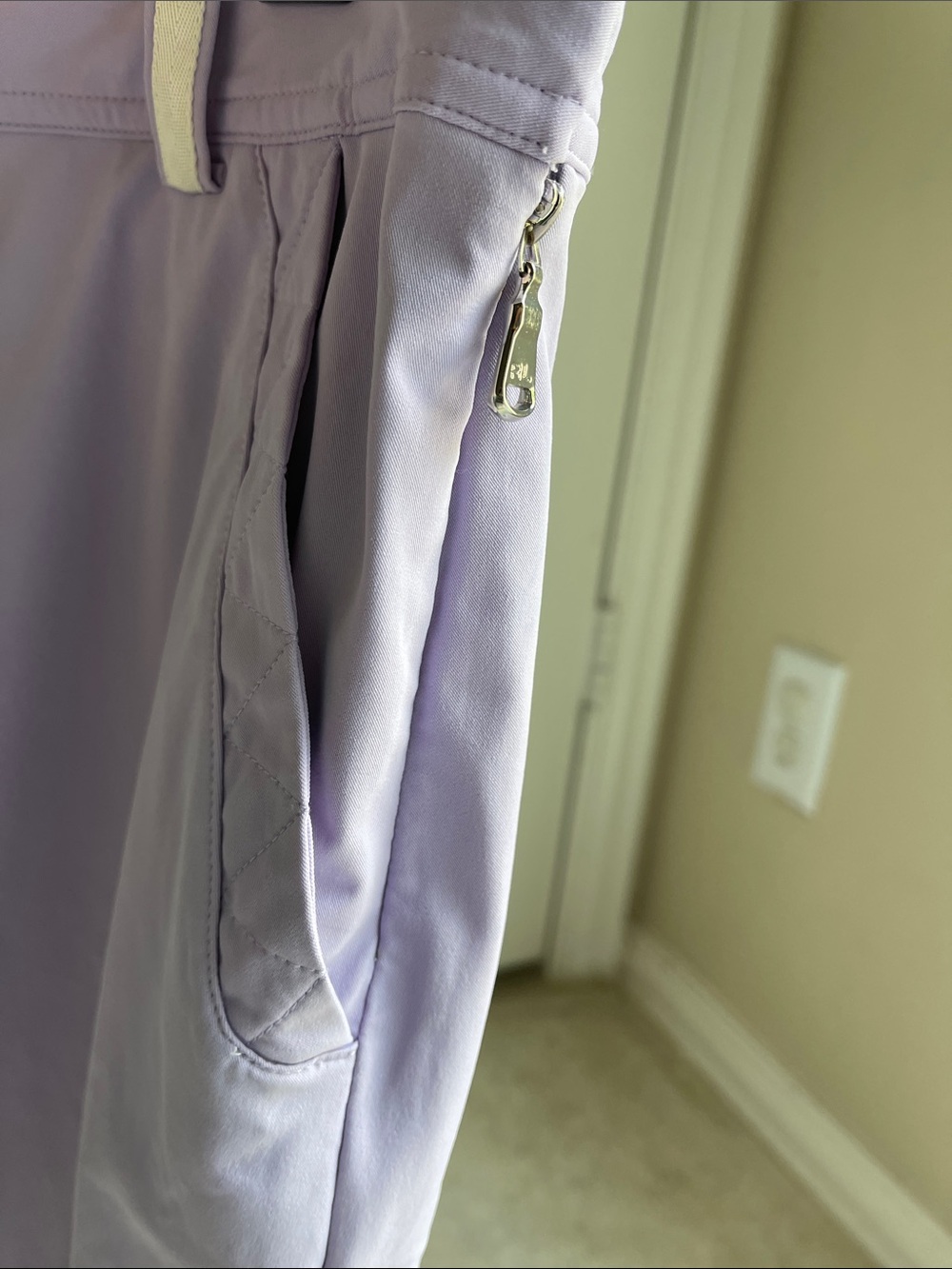 Polo by Ralph Lauren Lilac Golf Skort with White Trim - Picture 3 of 10